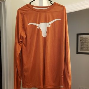 Univ of Texas Longhorn Dryfit Longsleeved Shirt ne